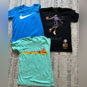 T- shirts (3) Nike Tee/ Michell & Ness